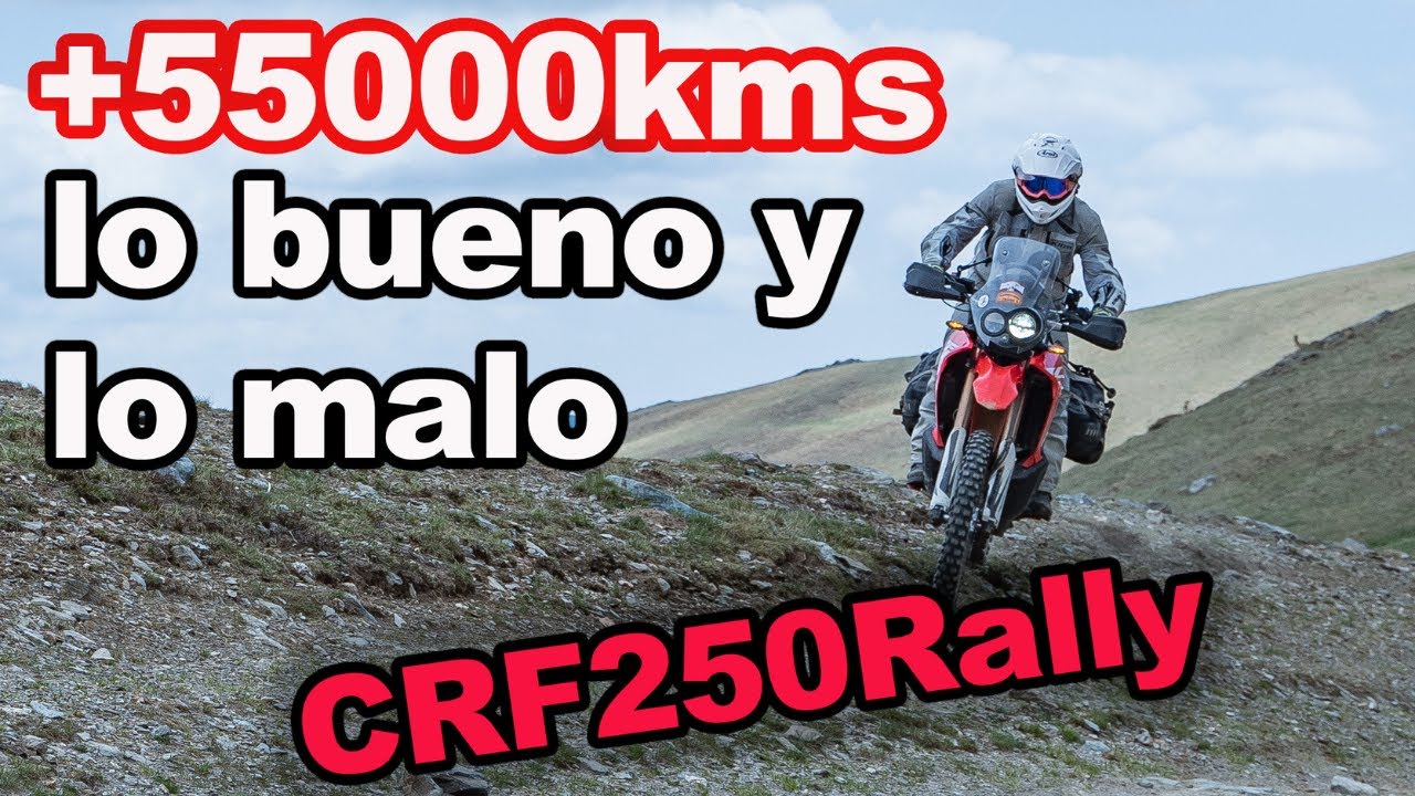 Opinión de la CRF250Rally  - Lo bueno y lo malo