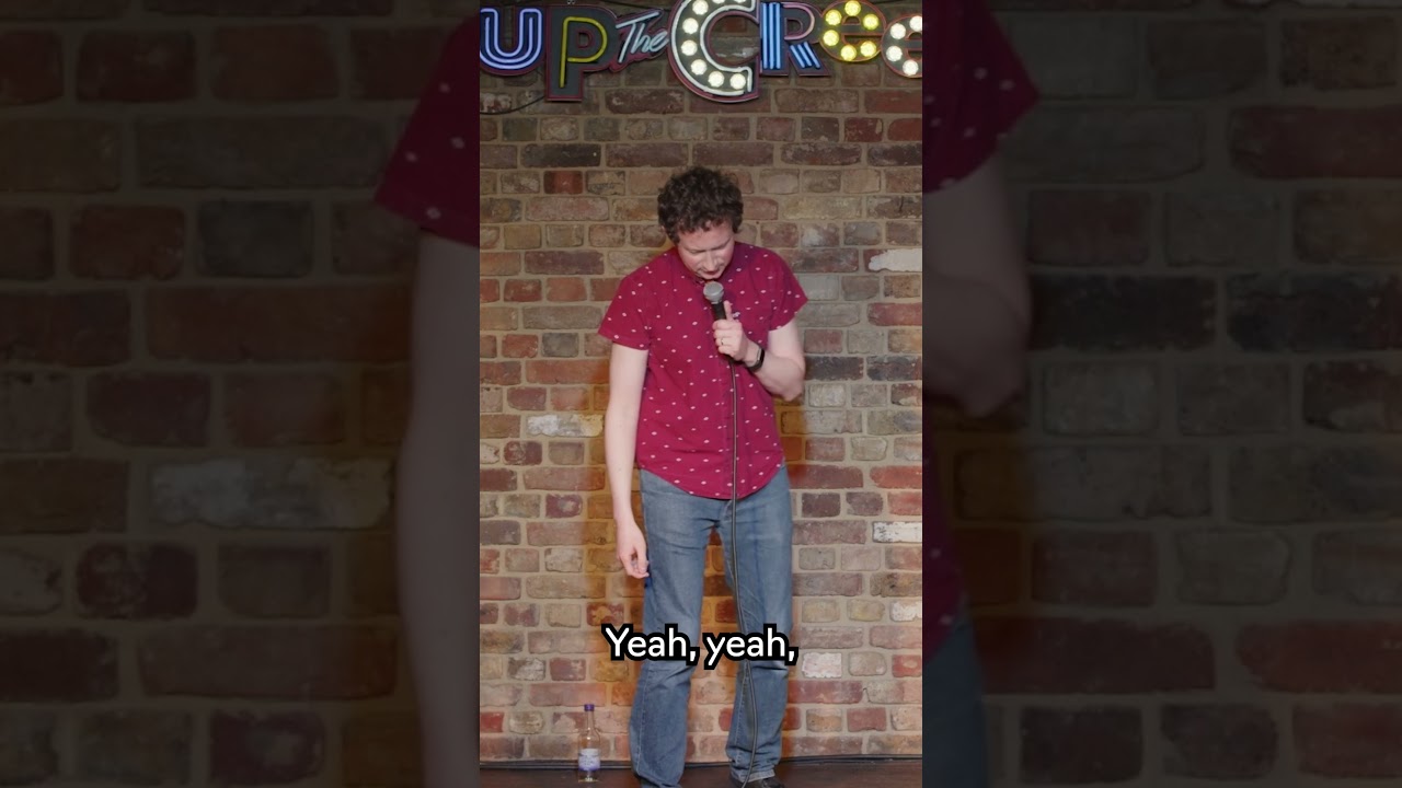 Heckler insults comedian's wife!  #comedy #standupcomedy #heckler