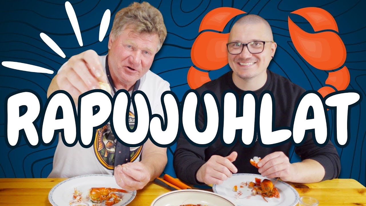Rapujen pyynti ja keittäminen