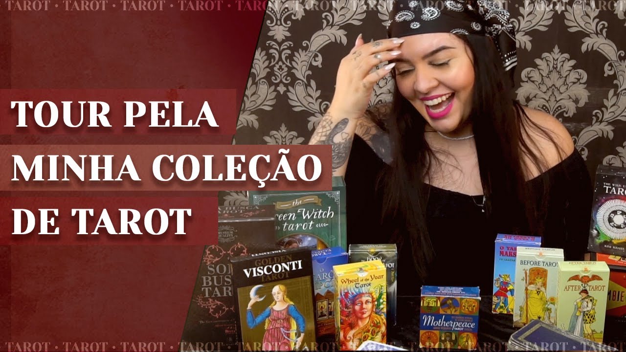 TOUR pelos meus baralhos de TAROT