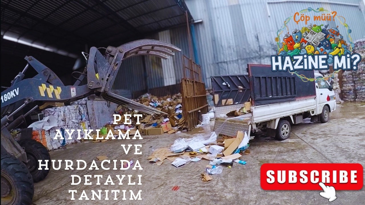 PET Şişeleri Sattık! Hurdacıda Geri Dönüşüm Süreci | Adım Adım Anlattık Geri Dönüşümün Perde Arkası