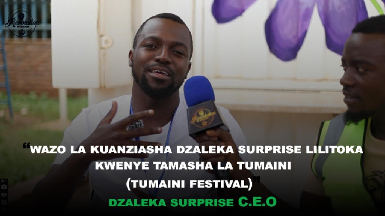 MAOJIANO KATI YA REVOLUTION MEDIA NA C.E.O WA DZALEKA SUPRISE AGENCY ENDELE KUFATILIA CHANELI YETU