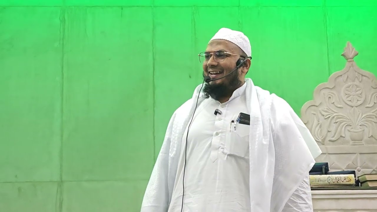Nazar lagne se kaise bache Mufti Abdul Rasheed sahab DB Bayan Airoli jama masjid#vlog#viral#video 
