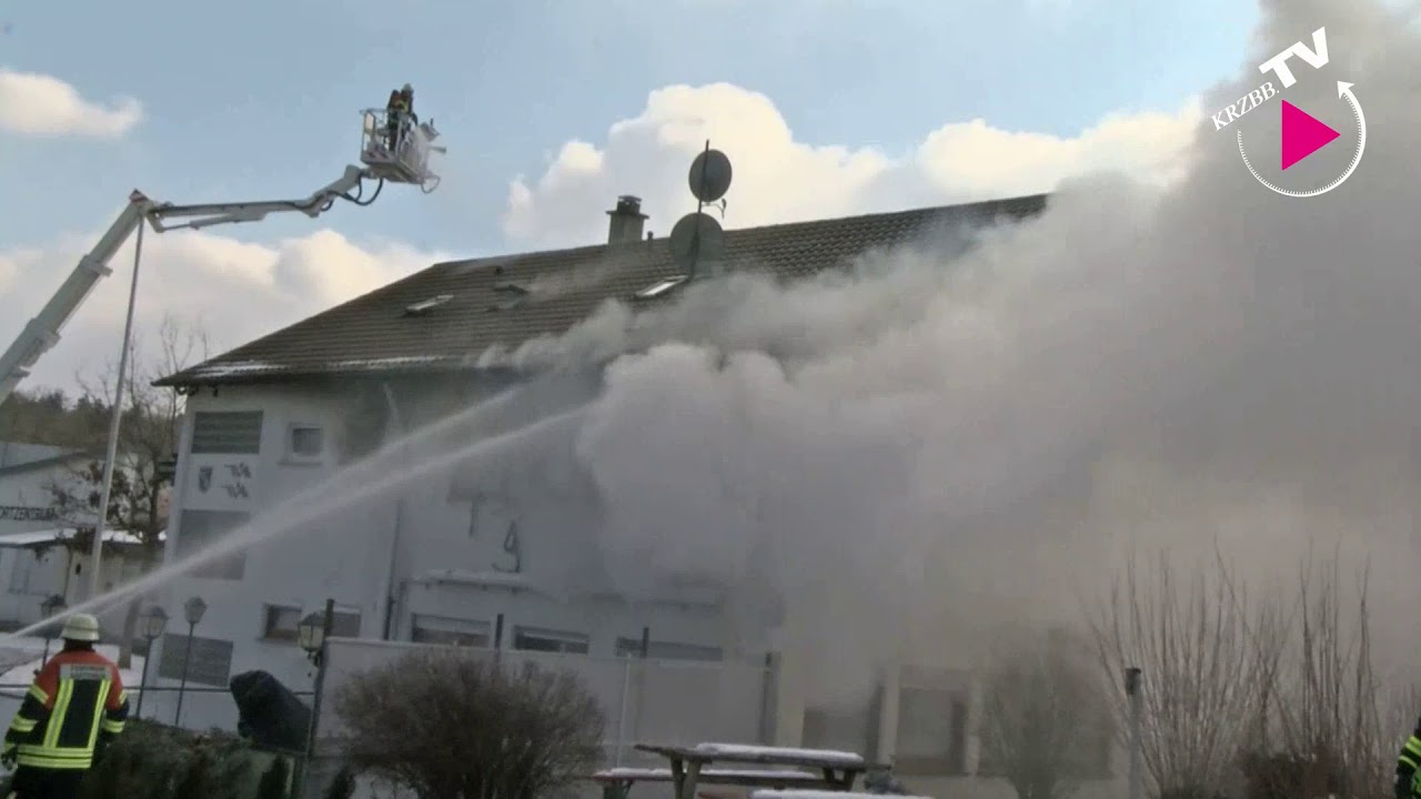 Brand Ehninger Schützenhaus