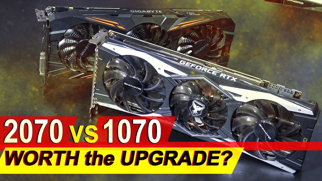 WORTH the UPGRADE? -- RTX 2070 vs GTX 1070