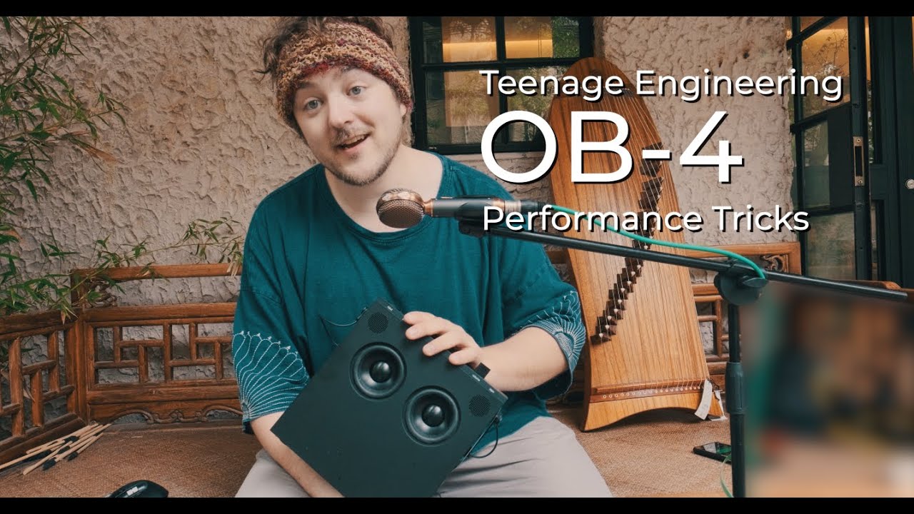 Teenage Engineering OB-4 For Showmanship: Three Useable Tricks