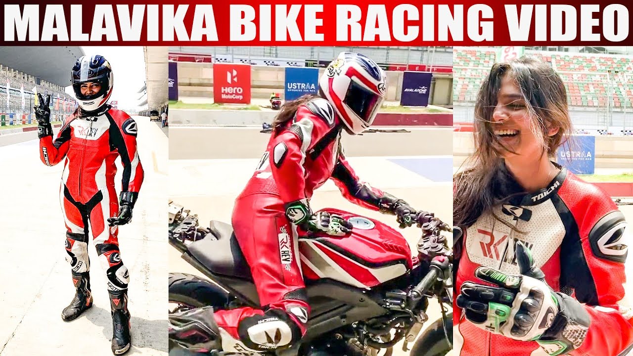 Race Bike ஓட்டி மாஸ் காட்டிய Master Heroine