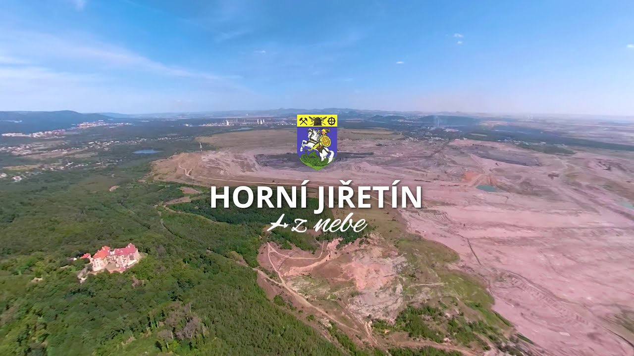 Letecké video Horni Jiřetín z nebe