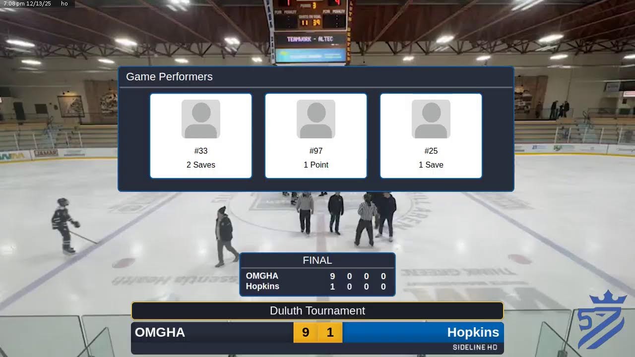 Hopkins vs. TBD Opponent (2025.12.13)