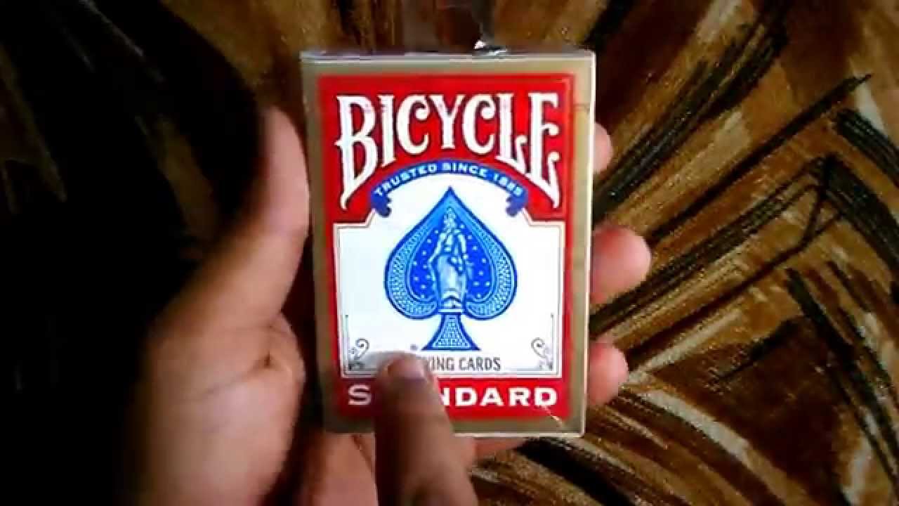 Bicycle playing cards standard deck(Red) -- REVIEW