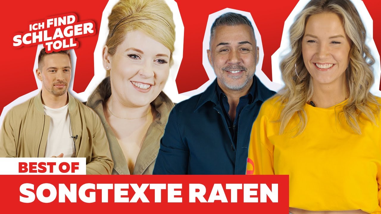 DAS GROSSE BEST OF 2022 u.a. mit DJ Ötzi, Maite Kelly & Beatrice Egli | Songtexte raten