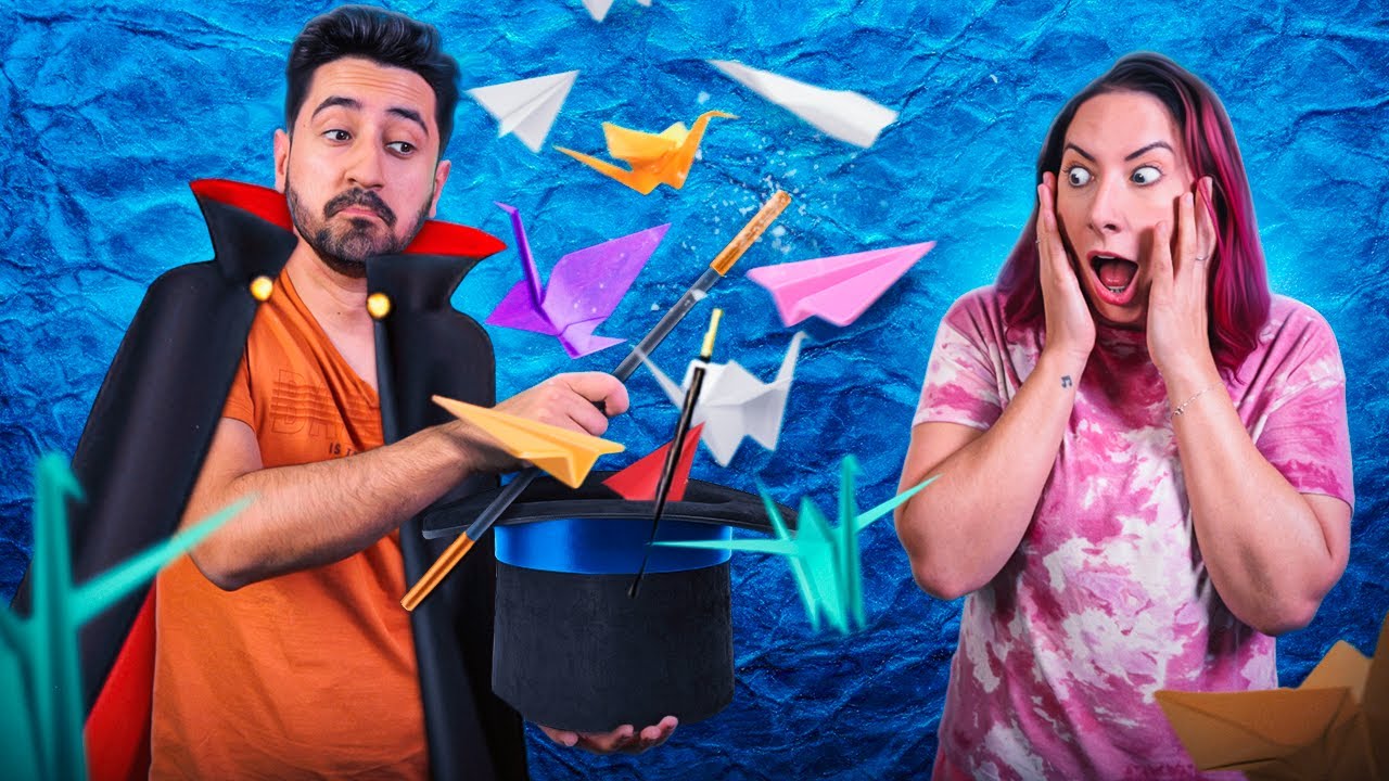 Testando Famosos Truques com Papel | Gabriel e Shirley 2.0