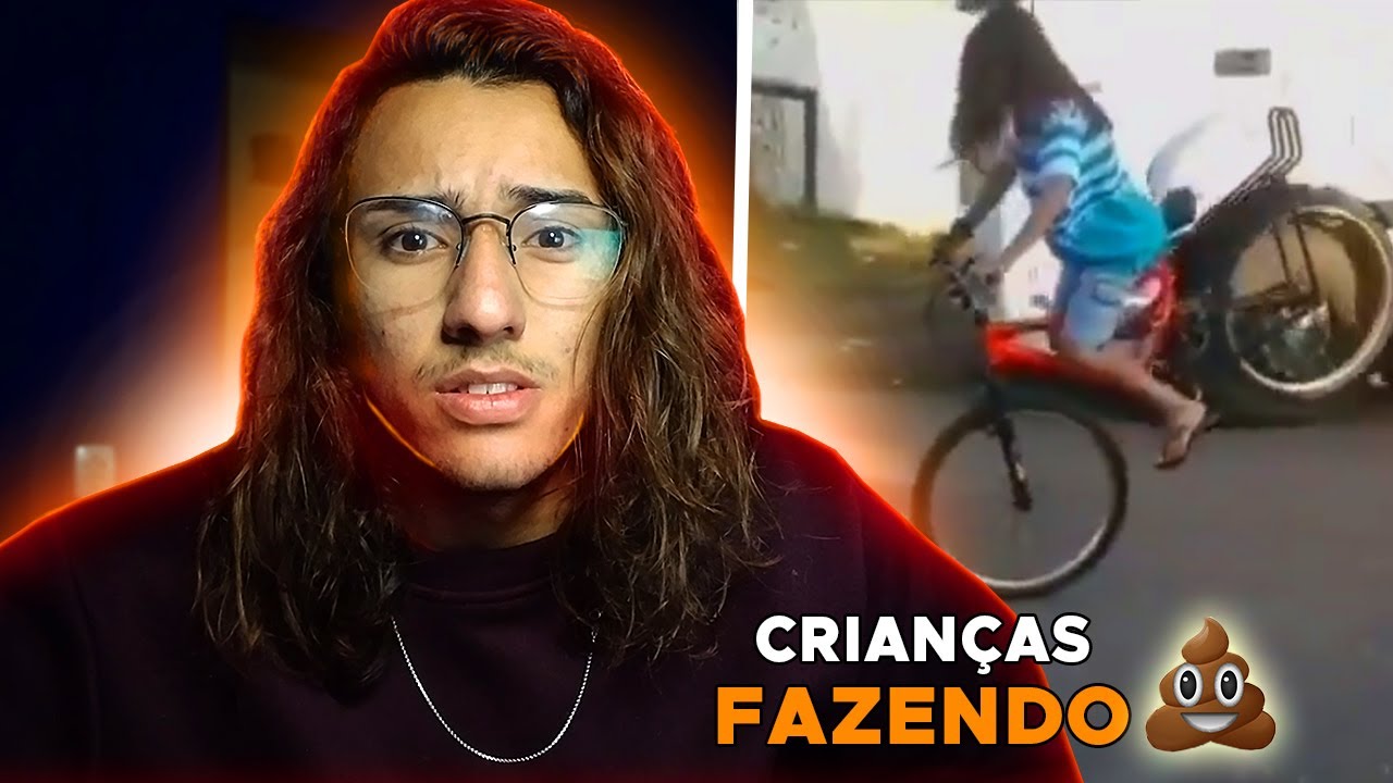 ESSAS CRIANÇAS FAZEM CADA MERDA!