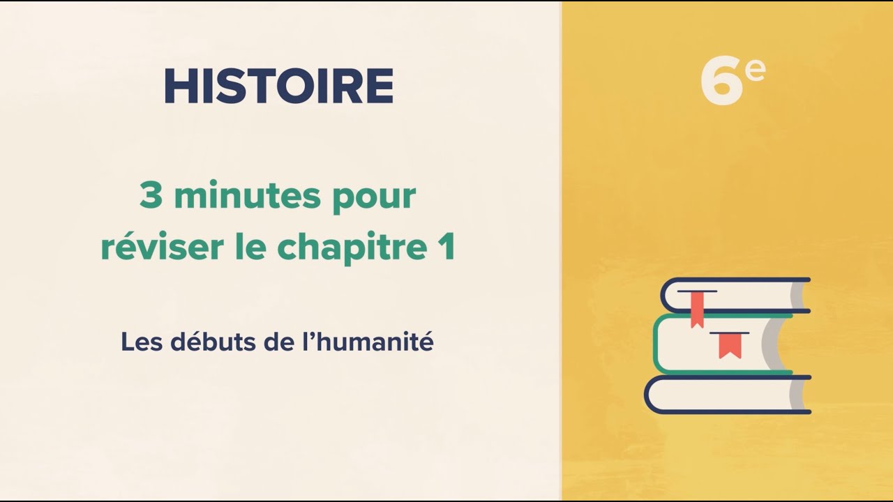 Les d&eacute;buts de l'humanit&eacute; (Histoire 6e)