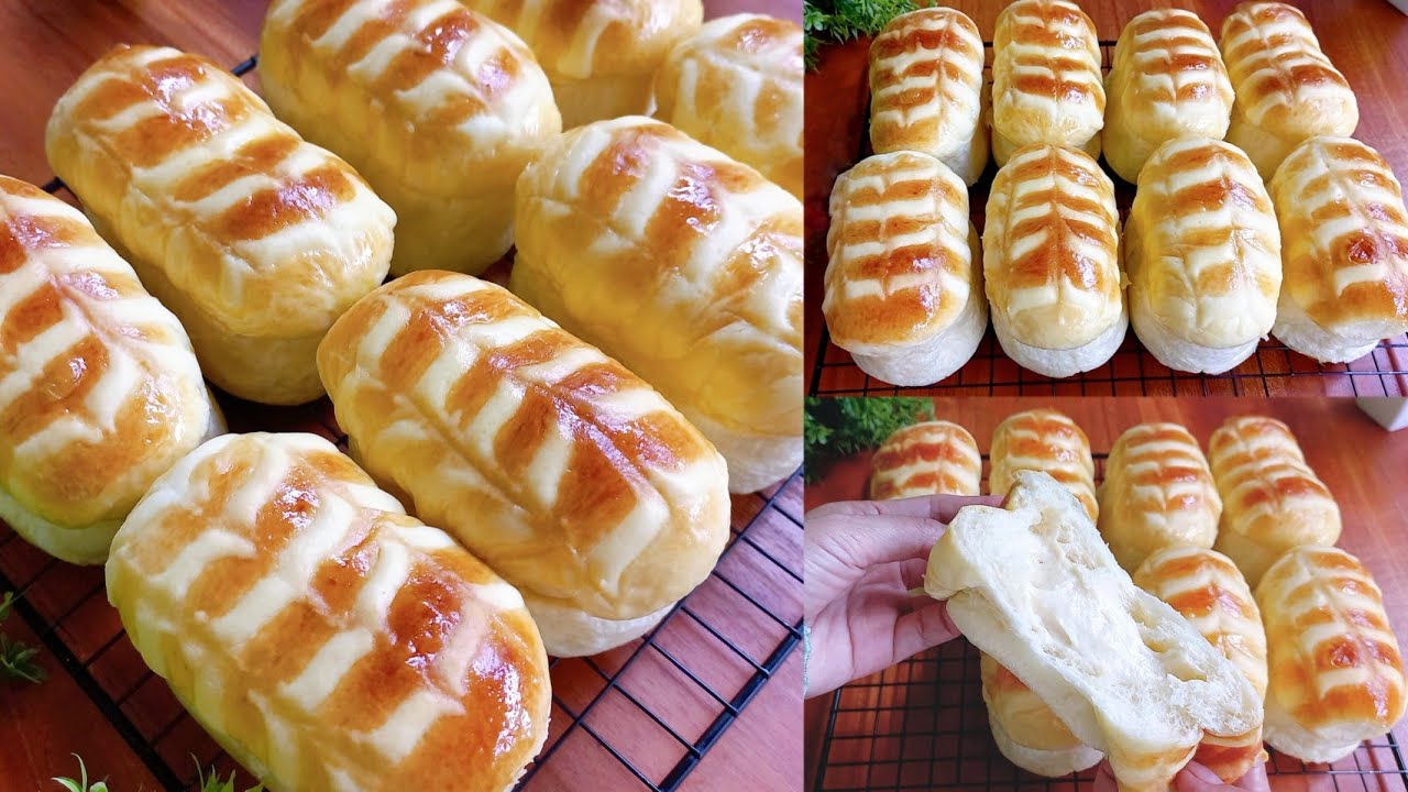 Bikin roti hasilnya masih keras?!| Dengan metode ini,roti dijamin empuk & lembut!| Roti Keju Yogurt