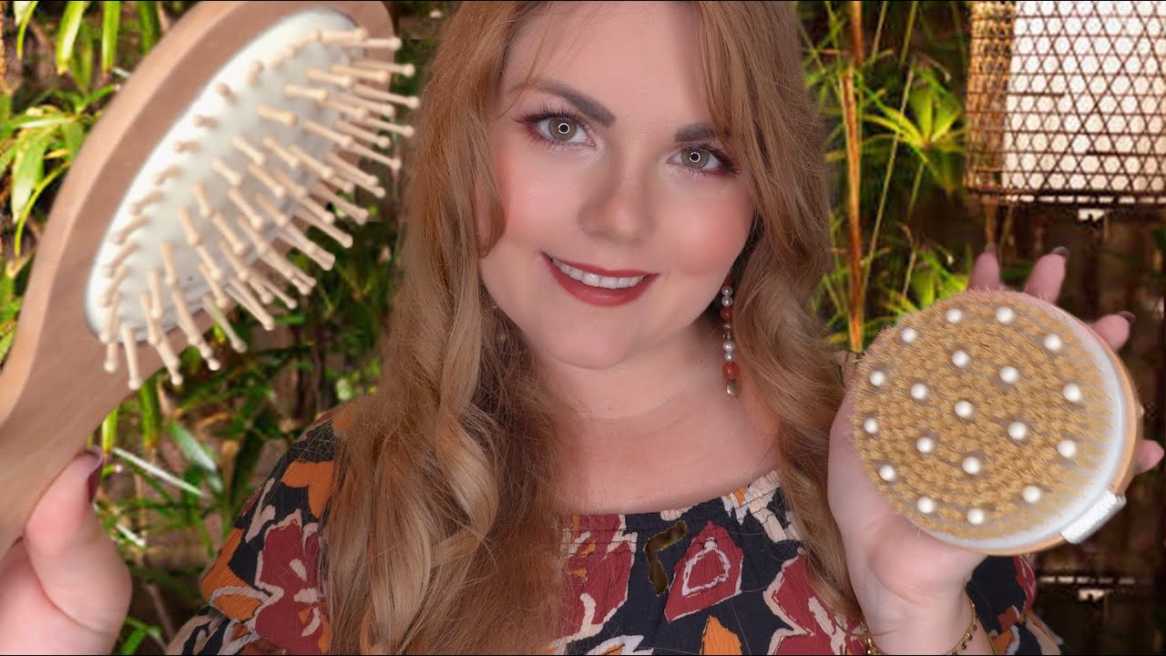 ASMR Luxus Dschungel Spa: Massage, Face Treatment & Friseur (Wellness Roleplay Deutsch)
