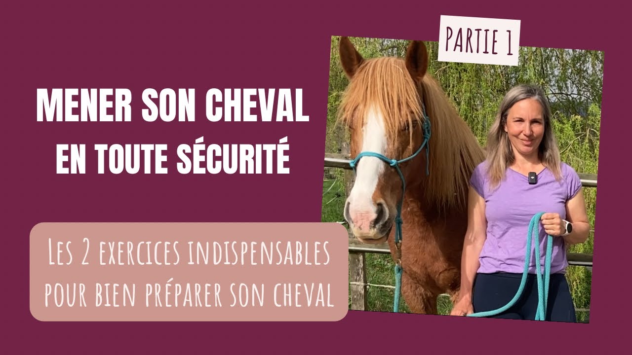 Mener son cheval en toute sécurité PARTIE 1 - 2 exercices préparatoires indispensables