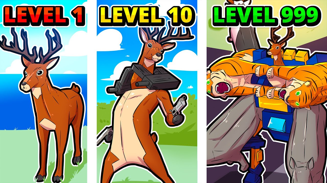 A CADA SEGUNDO ESSE VÍDEO FICA MAIS BIZARRO! - Deer Simulator