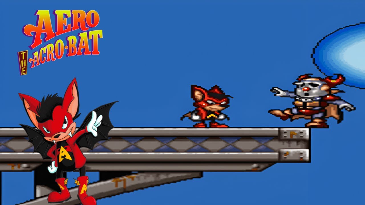 Aero the Acro-Bat All Bosses (No Damage With Ending) SNES
