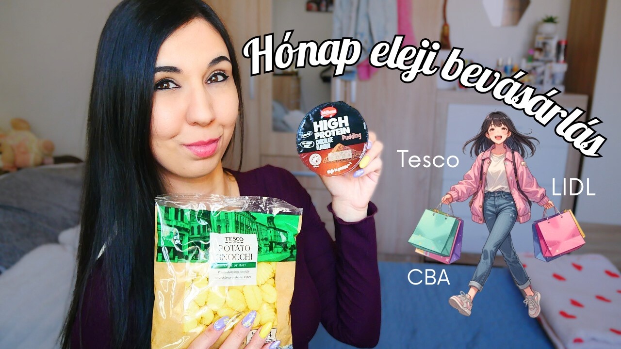 2 Hétre bevásárlás / Tesco * Lidl * mini CBA HAUL / Ebéd ötlet 💮🛒