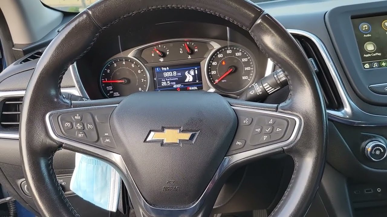 Управление рулевым колесом Chevy Equinox: объяснение на примере Tahoe Suburban Silverado Camaro