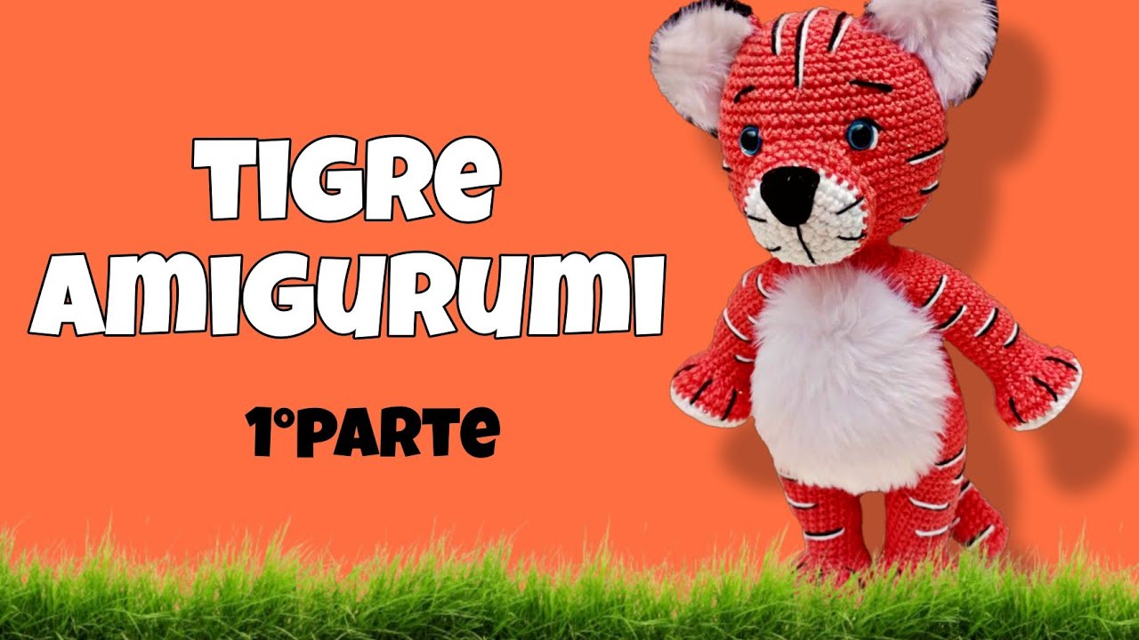 Тигренок | крючком тигр. 1 часть 🐯