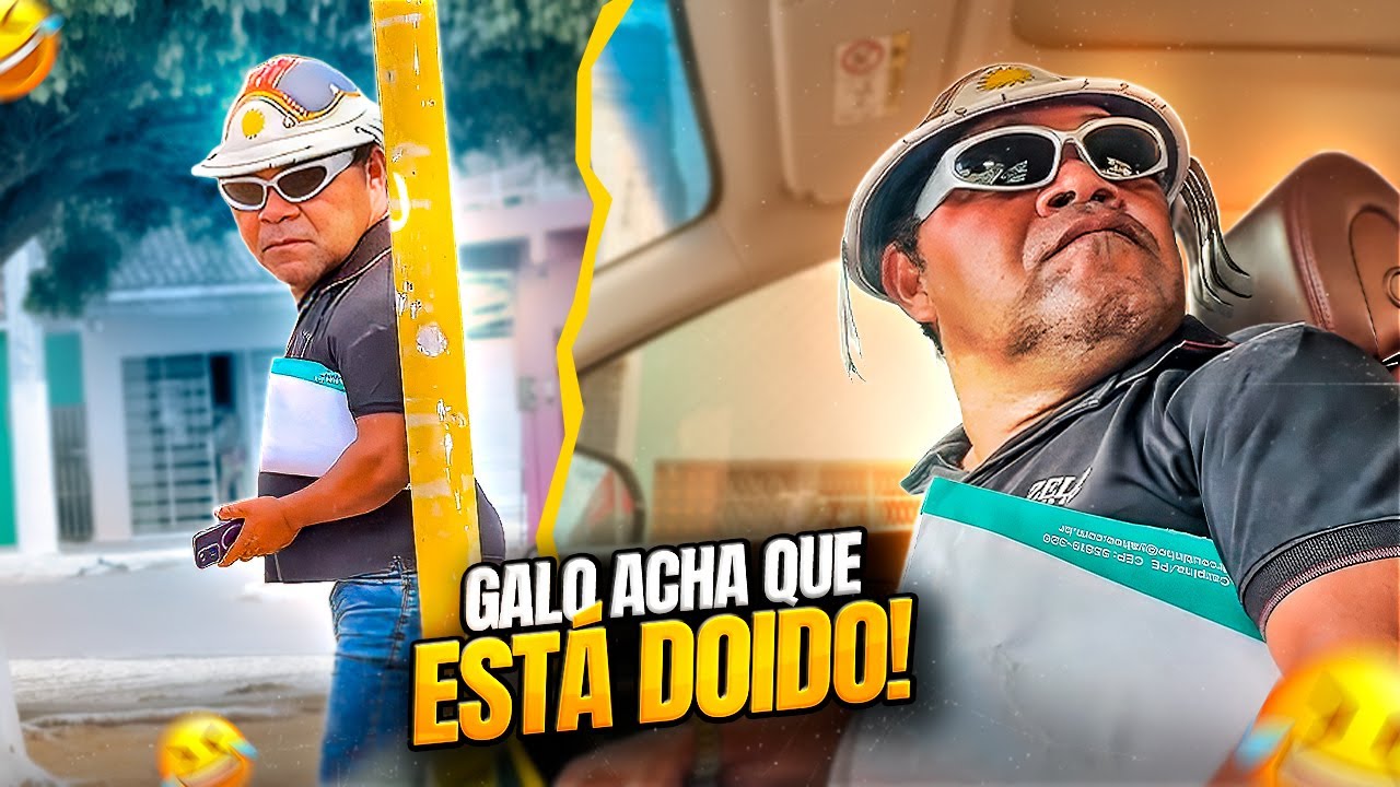GALO CEGO VAI NO PSIQUIATRA ELE ACHA QUE ESTÁ DOIDO 😆🤣 | GALO CEGO