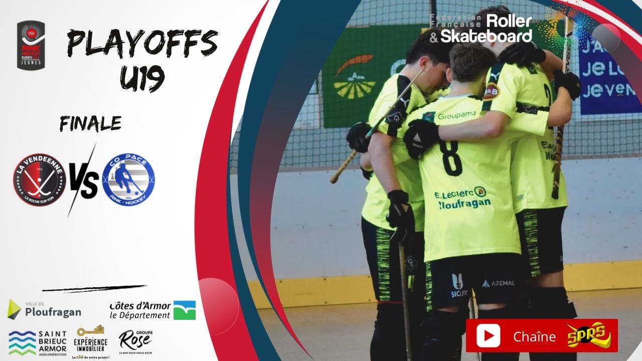Rink-Hockey / Playoffs U19 Ouest / Finale / La Vendéenne VS CO Pacé