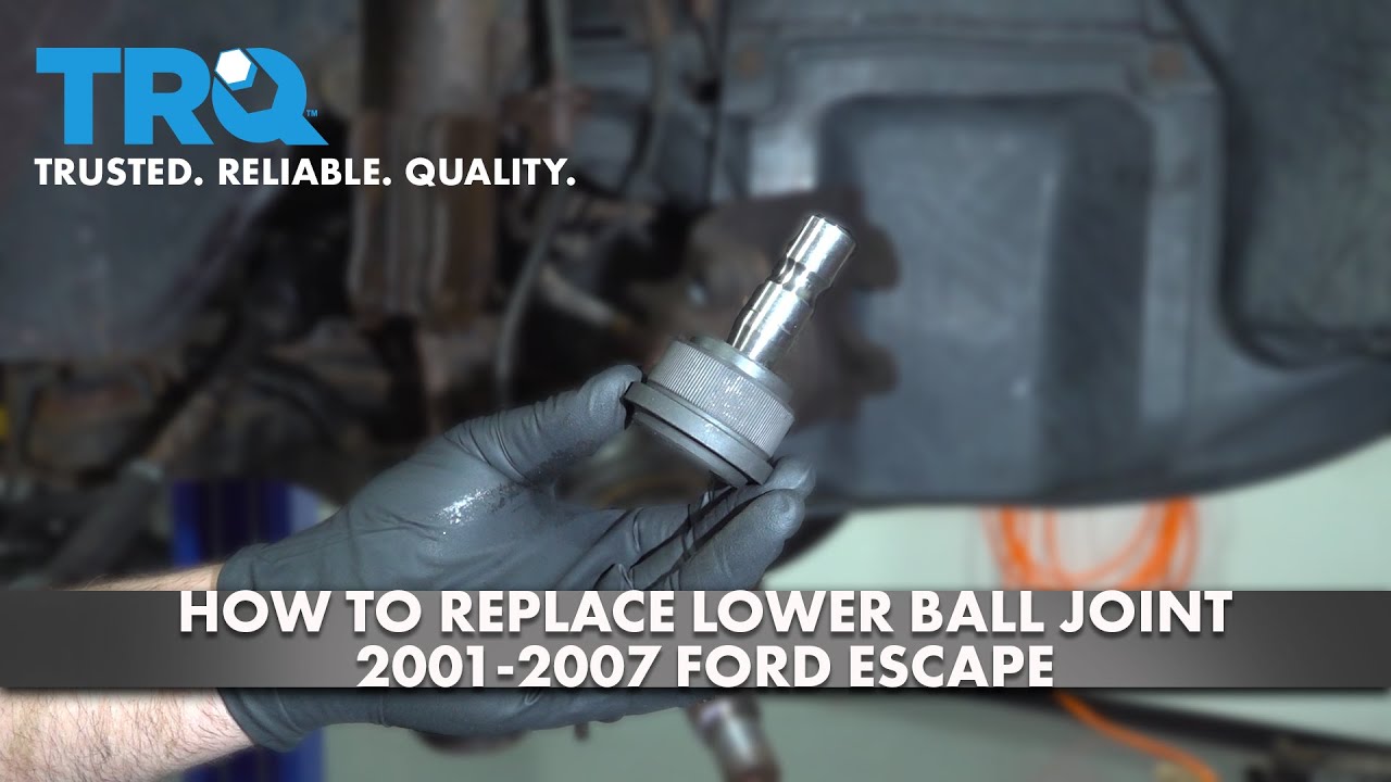 How to Replace Lower Ball Joint 2001-2007 Ford Escape
