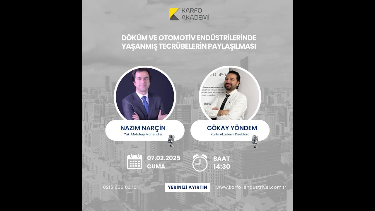 Döküm ve Otomotiv Endüstrilerinde Tecrübelerin Paylaşılması