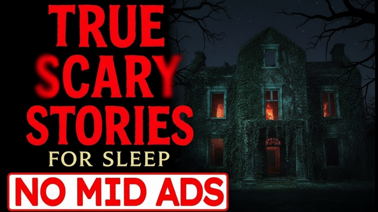 NO ADS 🛑 2 HOURS of TRUE Scary Stories for Sleep | Gentle Rain Sounds | Black Screen | Vol 00