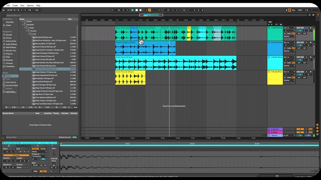 Ableton Live ile Sample Drums kullanımı