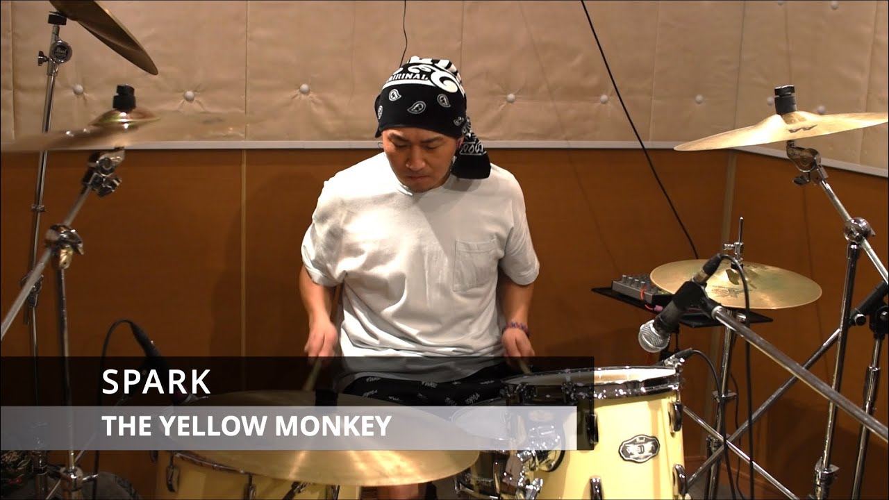 THE YELLOW MONKEY   SPARK （DRUM COVER）