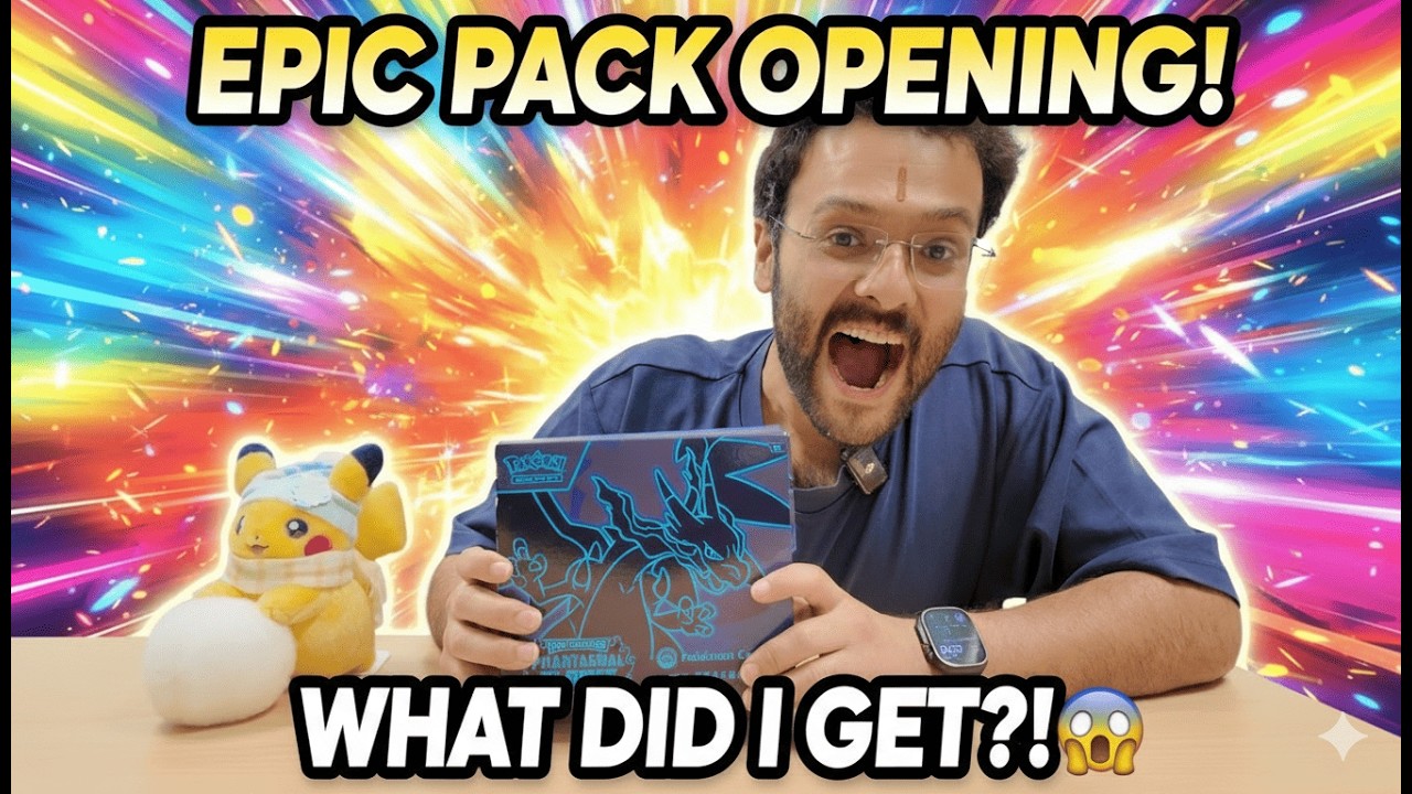 I Opened My First Pokemon Elite Trainer Box (Phantasmal Flames) 😱