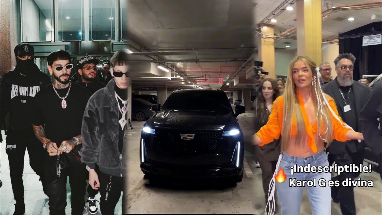 Anuel Se Encontró Con Karol G Anoche y La Invitó a Irse Juntos En Su Guagua y Ella Lo Rechazó 