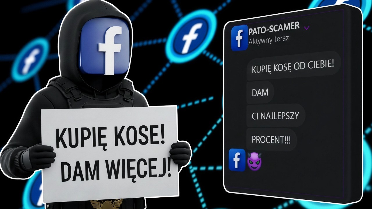 Najgłupszy PATO-SCAMER z FACEBOOK?!
