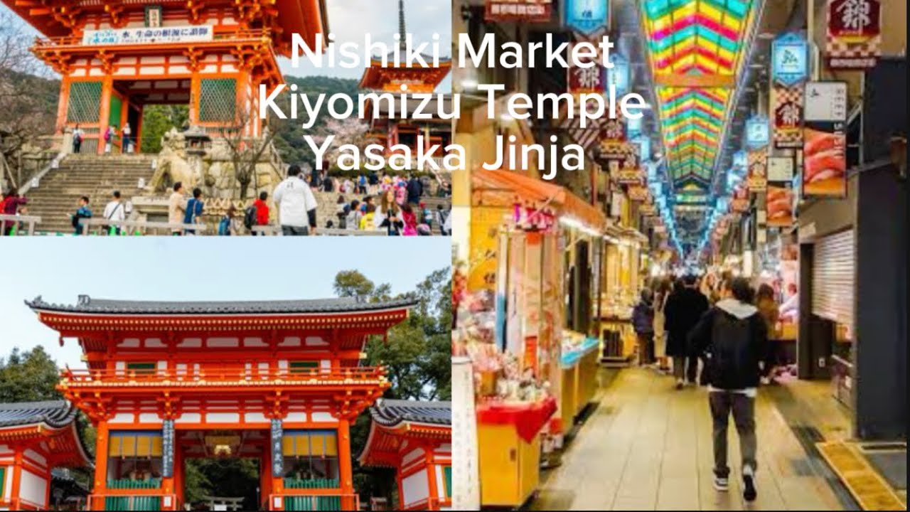 🎌 Exploring Kyoto: Nishiki Market, Kiyomizu-dera & Yasaka Shrine | A Day in Japan 🇯🇵
