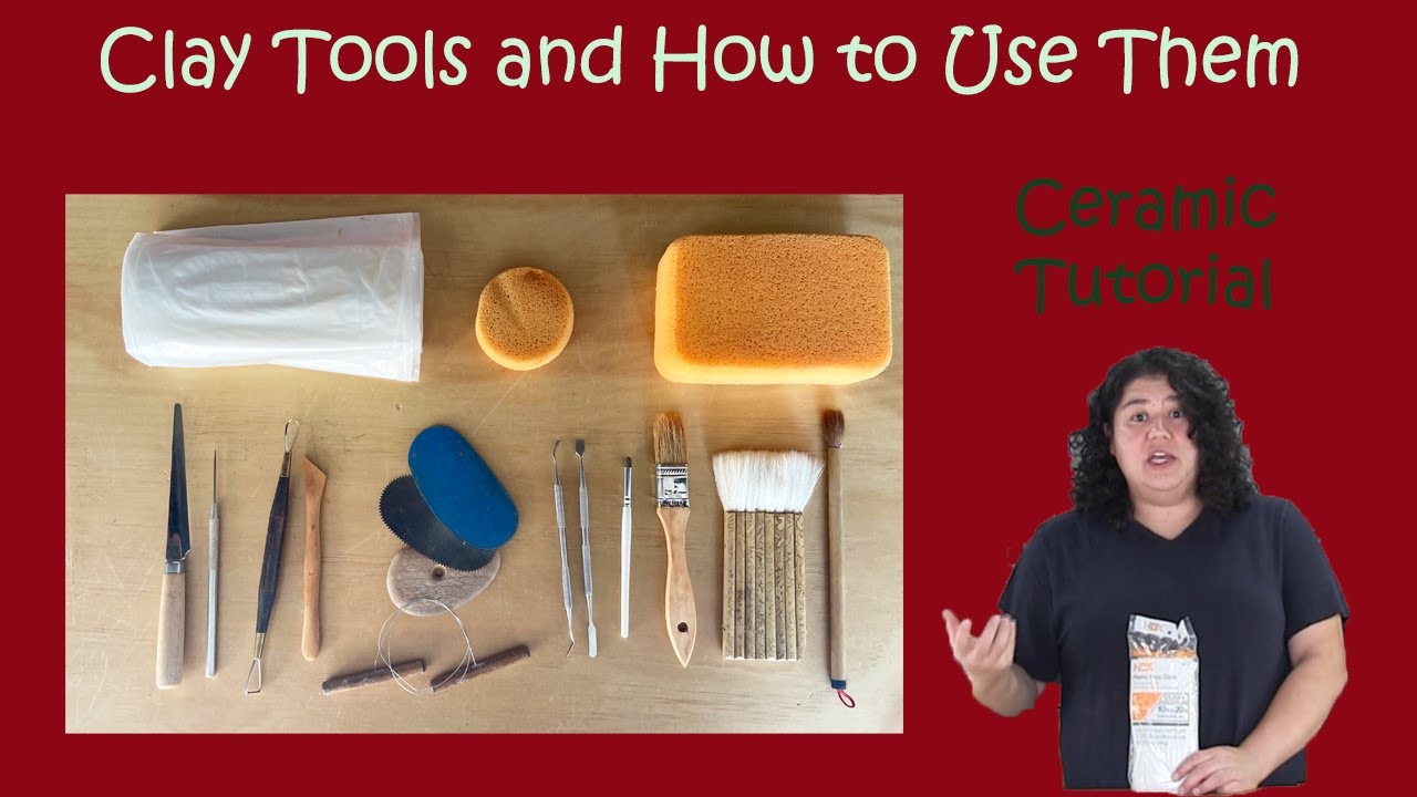 Ceramic Tools Tutorial: Learn what tools are needed to work in clay