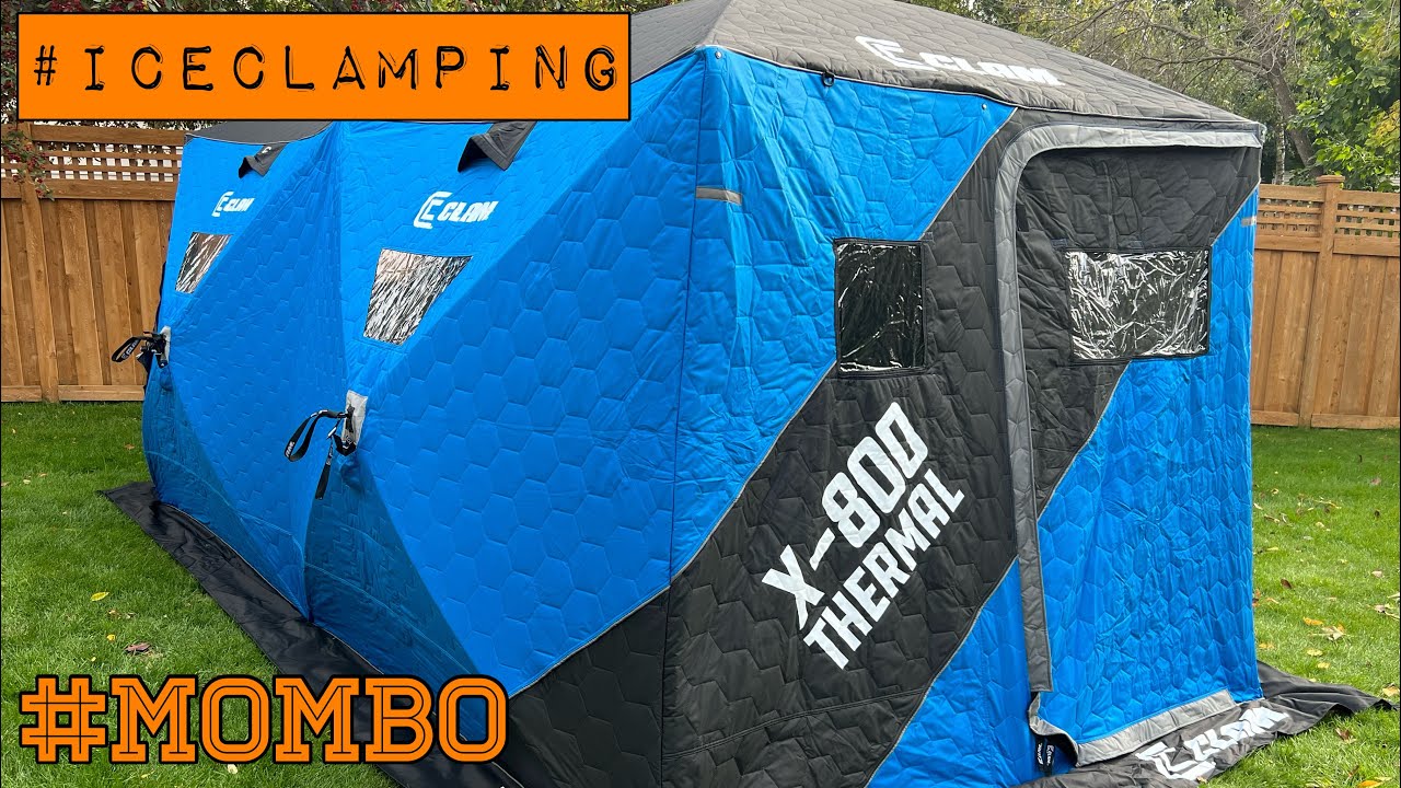 Clam X800 Unboxing ***FULL 38” DOOR!!!***