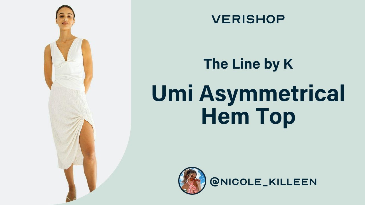 The Line by K Umi Asymmetrical Hem Top Review