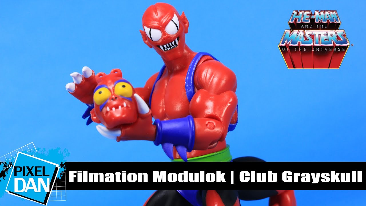 Filmation Modulok | Masters of the Universe Club Grayskull Figure Review