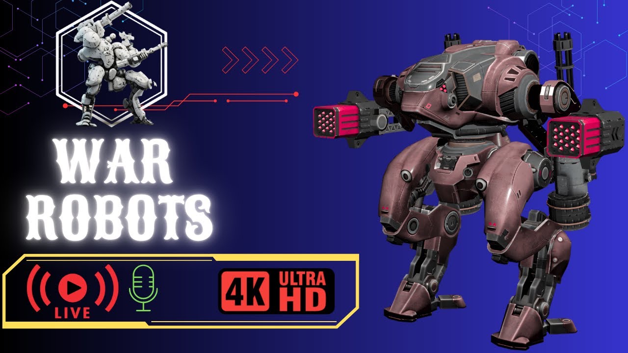 Şampiyonlar Yarışı - WAR ROBOTS - Live/Canlı 4K