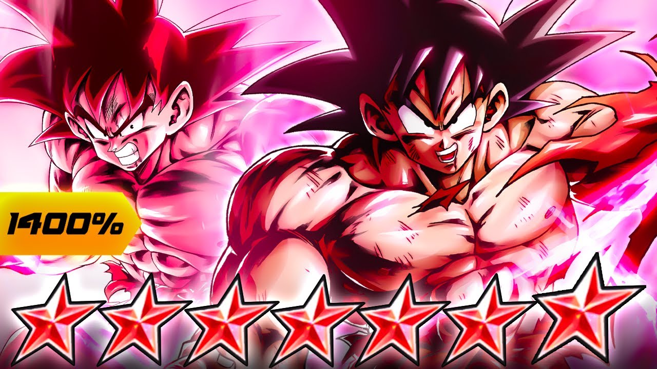 (Dragon Ball Legends) ZENKAI 7, 1400%, 14 STAR BLU KAIOKEN GOKU! A BIG UPGRADE FOR THE SAIYAN SAGA!