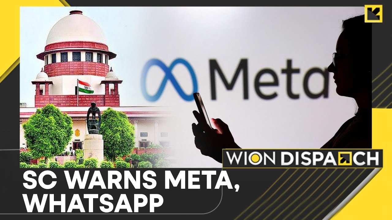 India: Top Court Flags Data Sharing Practices, Meity to Join SC Hearing on Data Rights | WION