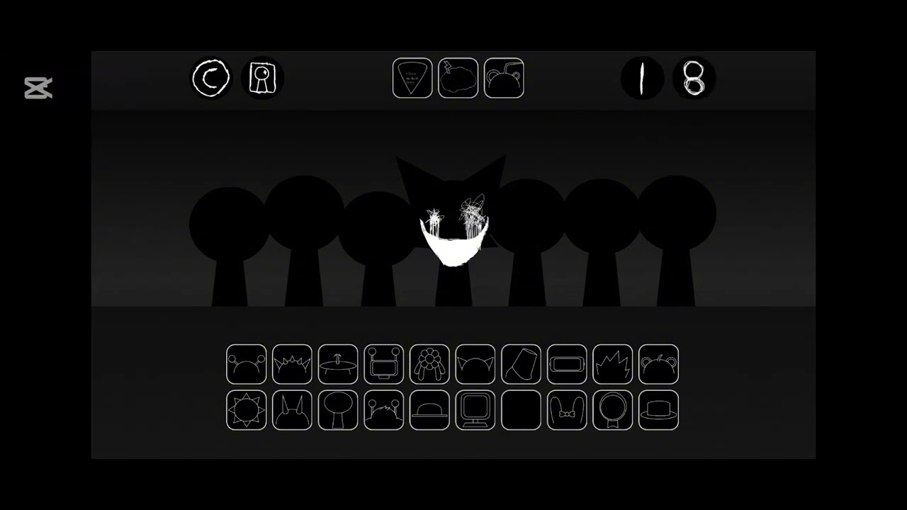 Sprunki: noir / Sprunki black treatment (link)