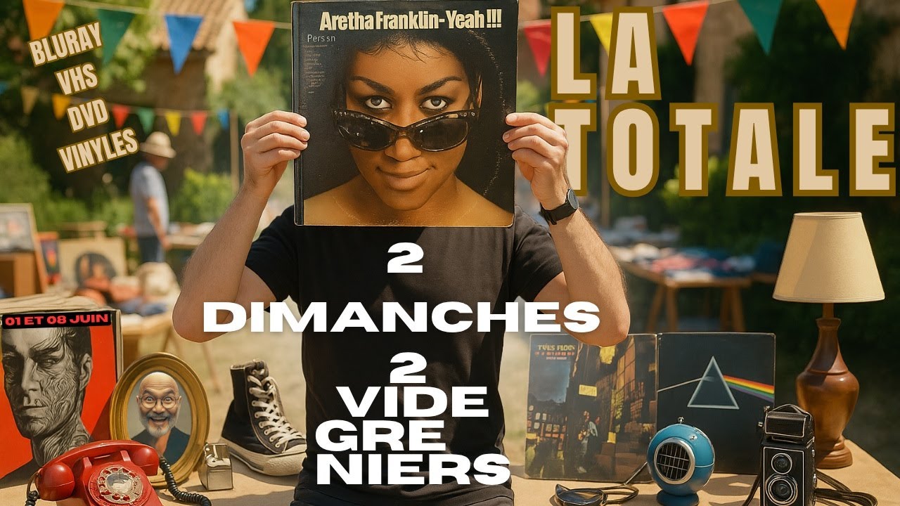 2 en 1 : Vide Greniers du 01 et 08 Juin💥VLOG / ACQUISITIONS Vinyles/DVD/Blu-ray (spé Clint Eastwood)
