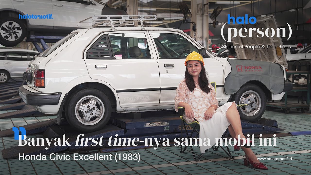 Cerita GenZ Dengan Mobil Klasiknya Honda Civic Excellent 1983 - halo(Person)
