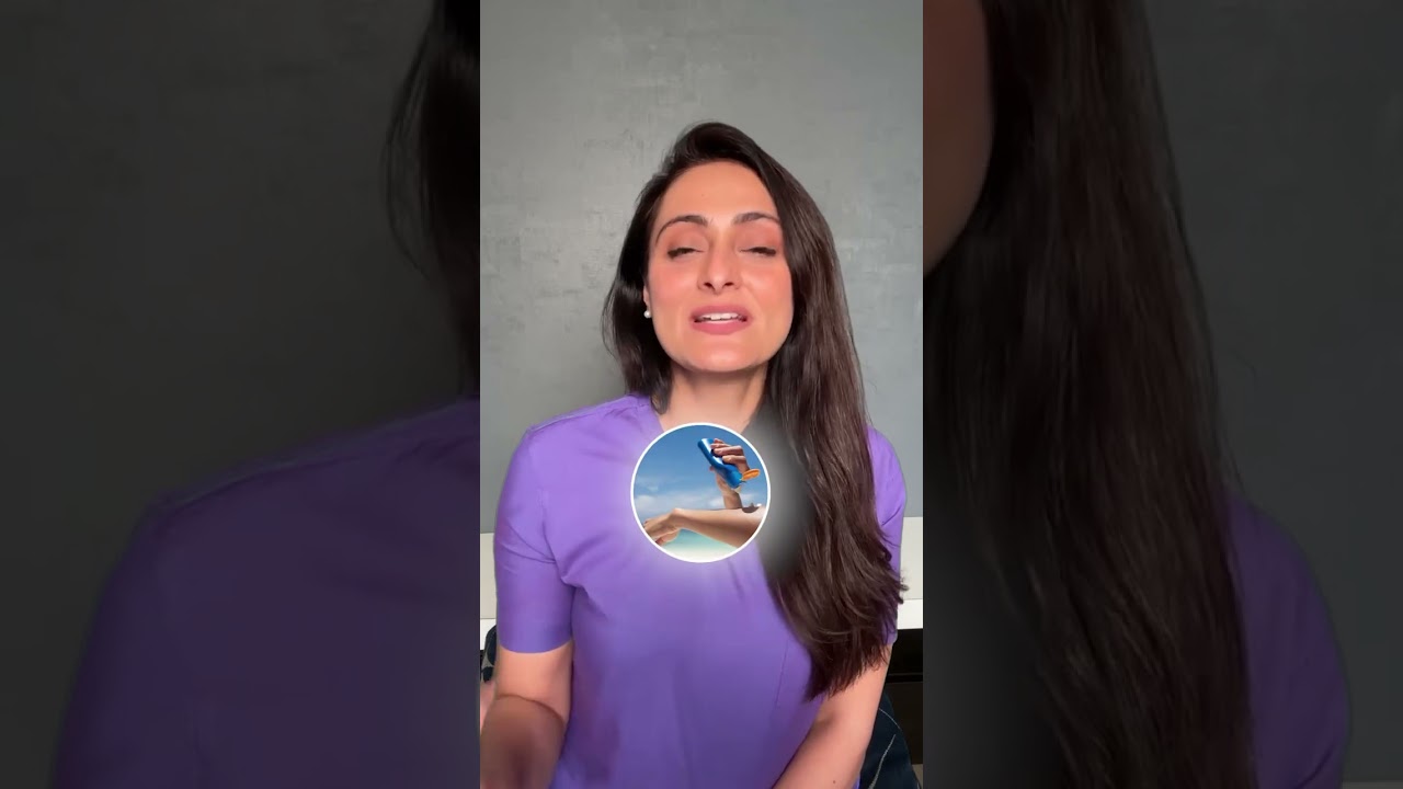 How to remove tanning | dermatologist suggests | details in pinned comment