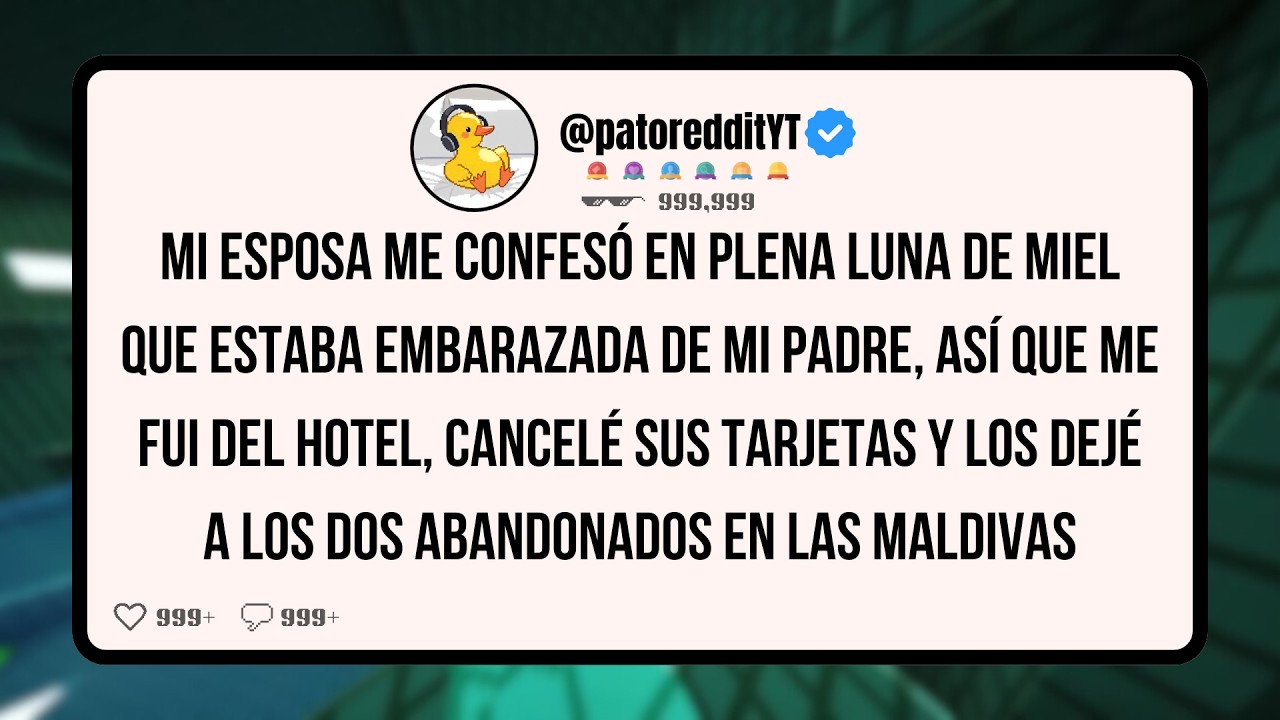 Mi Esposa Me Confesó en Plena Luna de Miel que Estaba Embarazada de mi Padre, ASÍ QUE Me Fui del