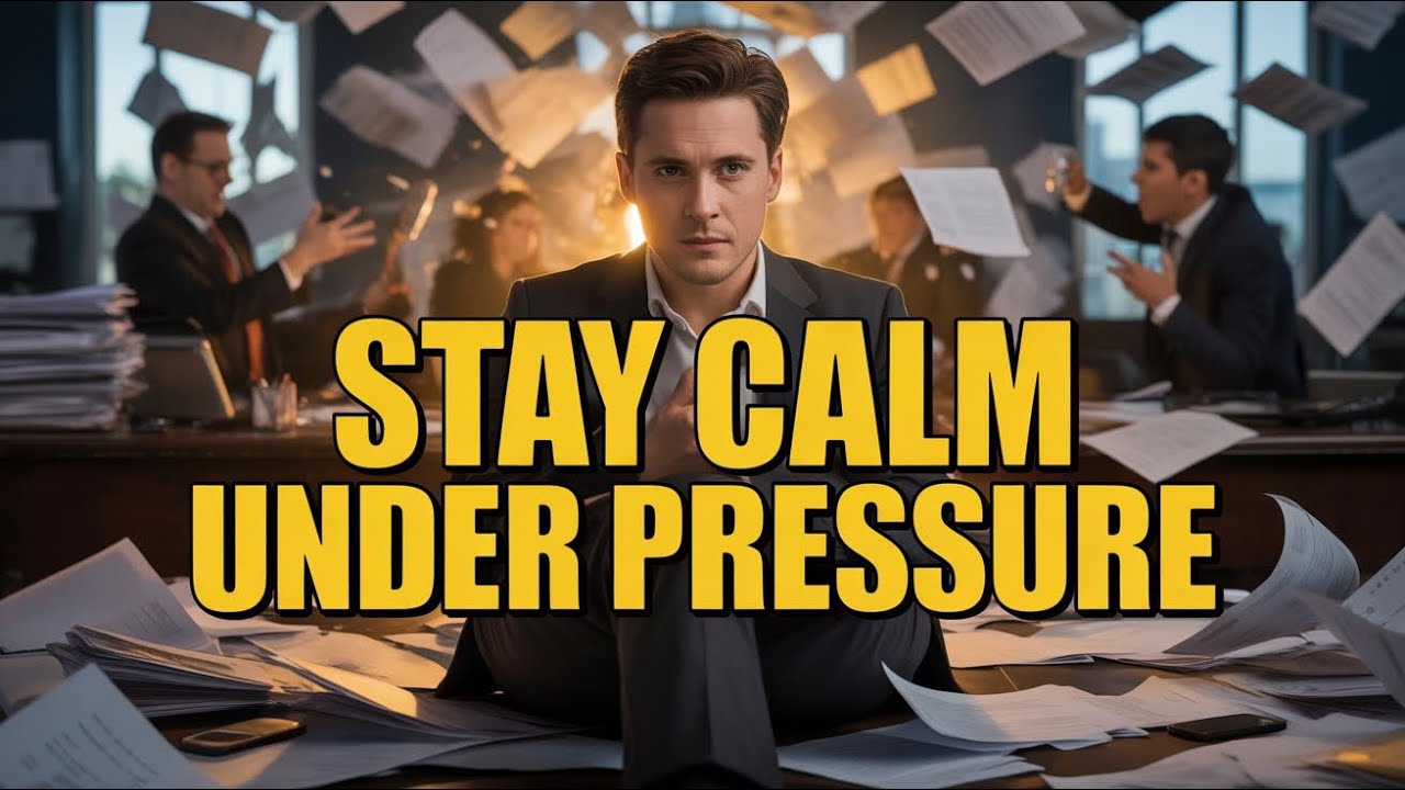 How to Stay Calm Under Pressure | Stoic Mindset for Men
